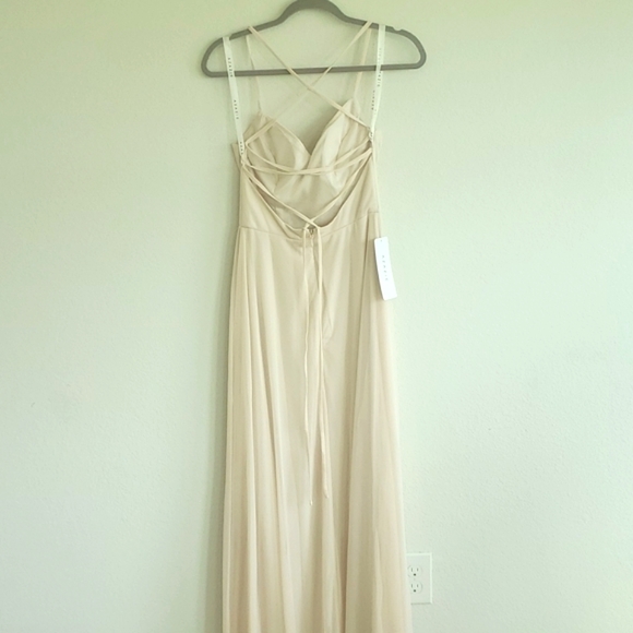 NWT Azazie Kelis in rose petal size A6 - Picture 2 of 5